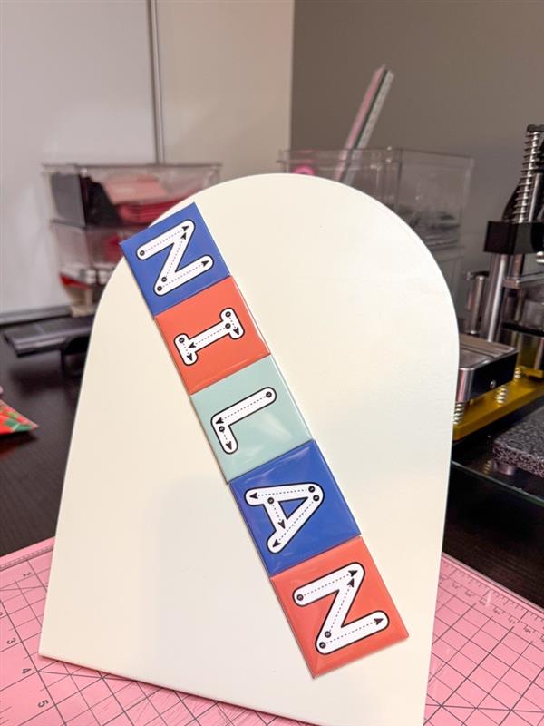 Trace & Erase Alphabet Magnets