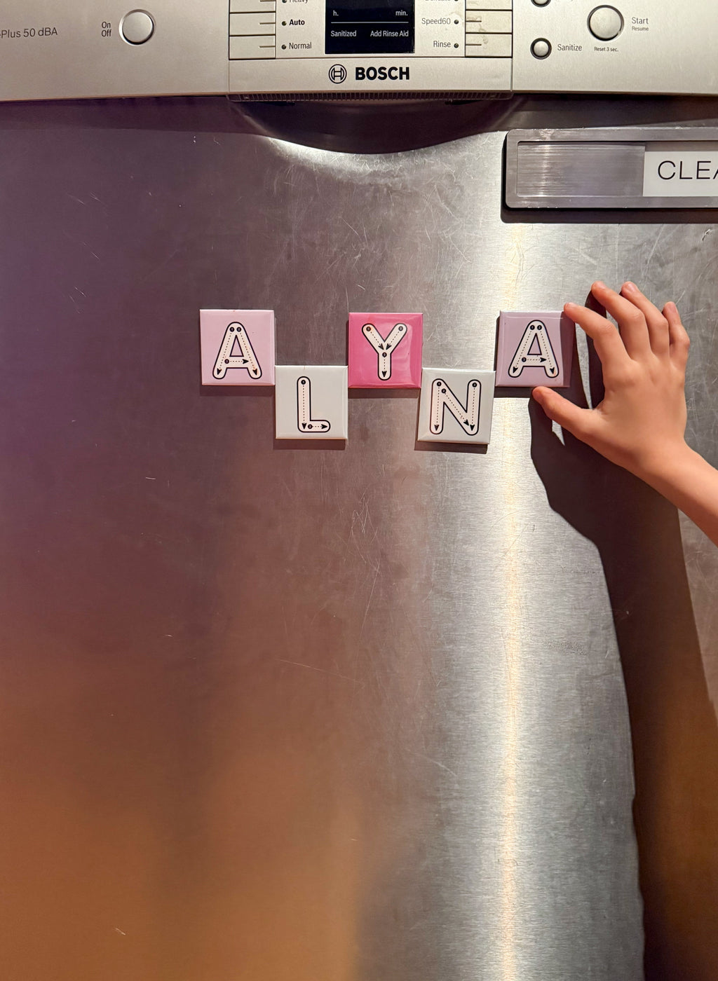 Trace & Erase Alphabet Magnets